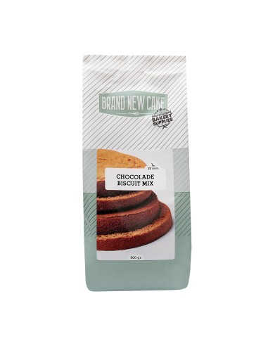 BrandNewCake Mix voor Chocolade Biscuit -500gr-