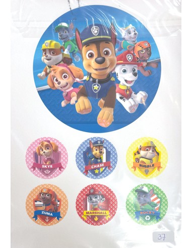 Eetbare Print B-Keuze Nr. 37: Paw Patrol