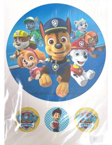 Eetbare Print B-Keuze Nr. 31: Paw Patrol