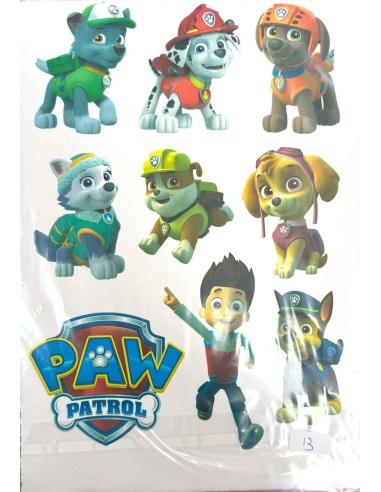 Eetbare Print B-Keuze Nr. 13: Paw Patrol