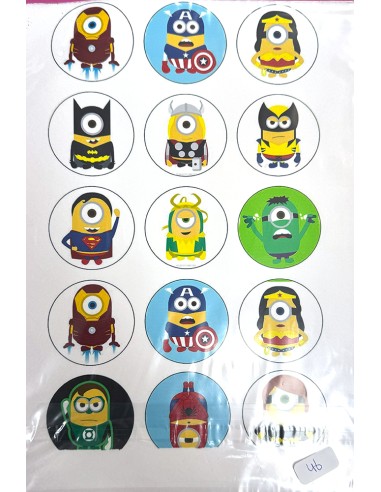 Eetbare Print B-Keuze Nr. 46: Minions