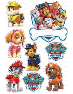 DIY Taarttopper Paw Patrol 1 - 13cm 2