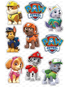 DIY Taarttopper Paw Patrol Figuren 2