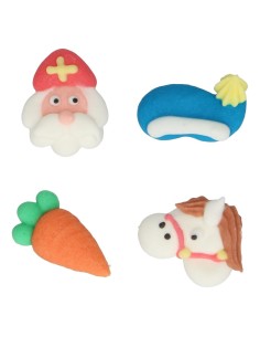 FunCakes Suikerdecoratie Sinterklaas -8st- 
