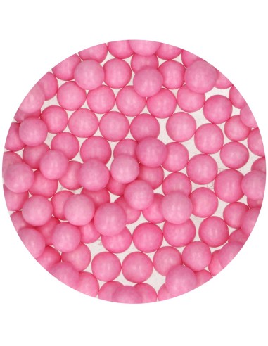 FunCakes Zachte Parels Roze 10mm -60gr-