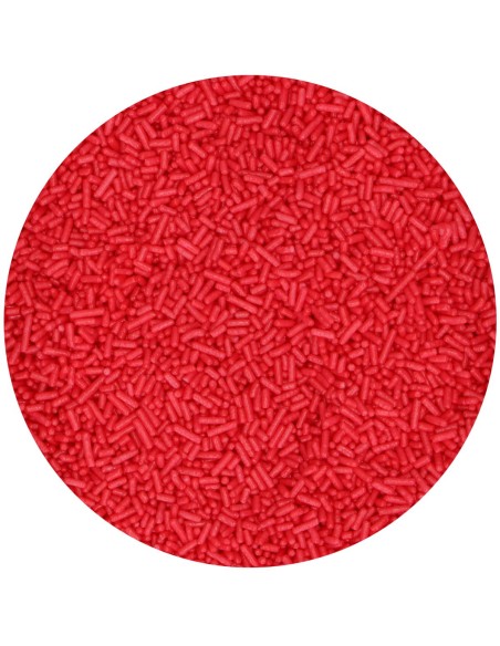 FunCakes Sugar Strands Rood -80gr-