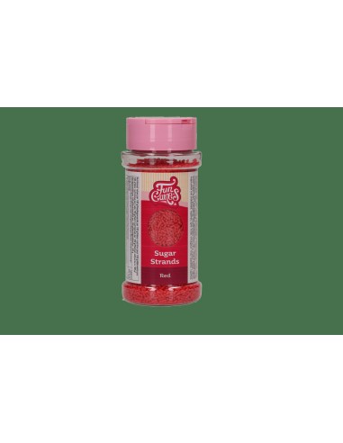 FunCakes Sugar Strands Rood -80gr-