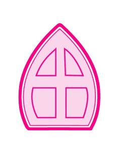 3D Uitsteker op Maat: Sinterklaas Mijter met Stempel