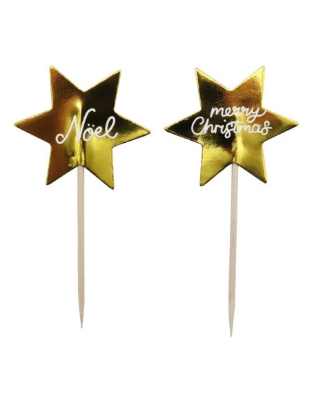 PME Folie Baking Cups Set Gouden Sterren -24st-