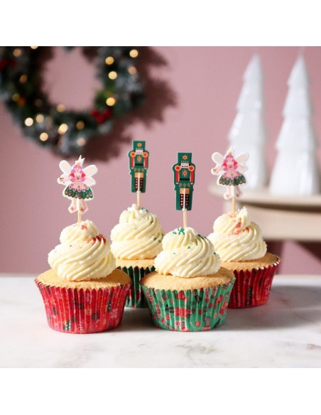 PME Folie Baking Cups Set Notenkraker -24st-