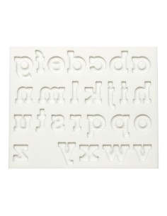 CakeDeco Siliconen Mal Deco Streep Alfabet Kleine Letters