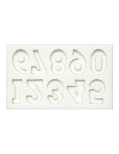 CakeDeco Siliconen Mal Deco Streep Cijfers