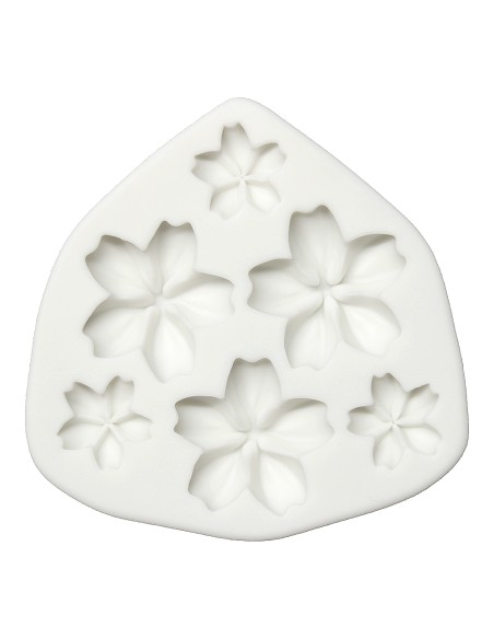 CakeDeco Siliconen Mal Bloemen 5-blad