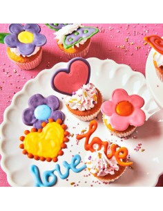 FunCakes Eetbare Choco Schrijver Pastel Roze -25gr- 2