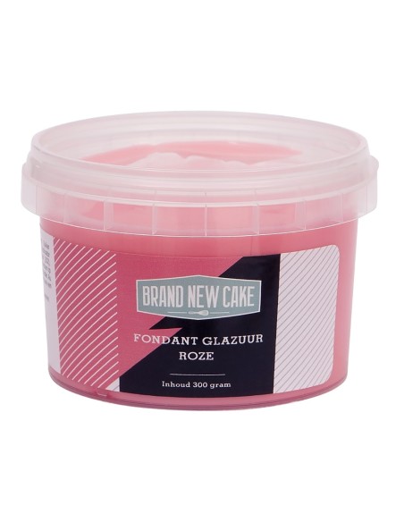 BrandNewCake Fondant Glazuur Roze -300gr-