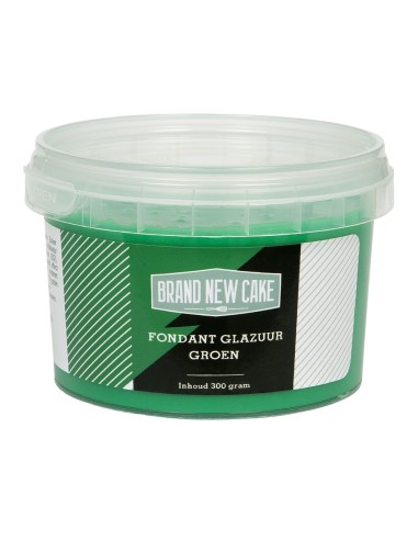 BrandNewCake Fondant Glazuur Groen -300gr-