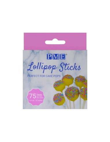 PME Lollipop Stokjes -9,5cm- 75st