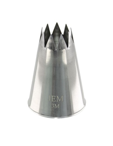 JEM Large Open Star Savoy Nozzle 3M 