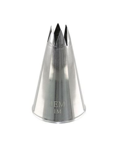 JEM Small Open Star Savoy Nozzle 1M 