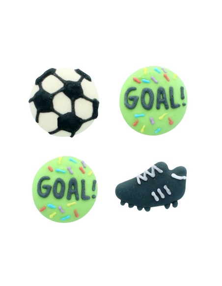 Culpitt Suikerdecoratie Voetbal Selectie -12st-