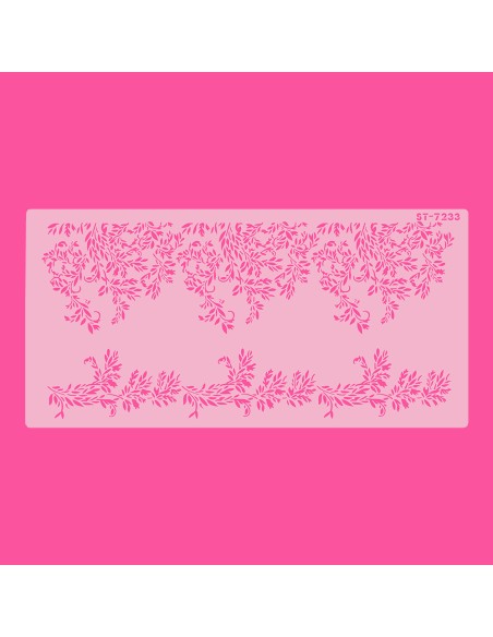 CakeDeco Stencil Border //