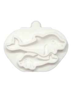 CakeDeco Siliconen Mal Dolfijn