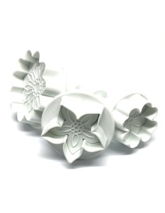 Dekofee Plunger Uitsteker Set Bloemen Mix -3st-