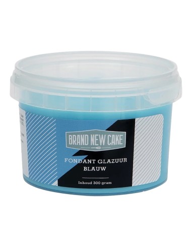 BrandNewCake Fondant Glazuur Blauw -300gr-