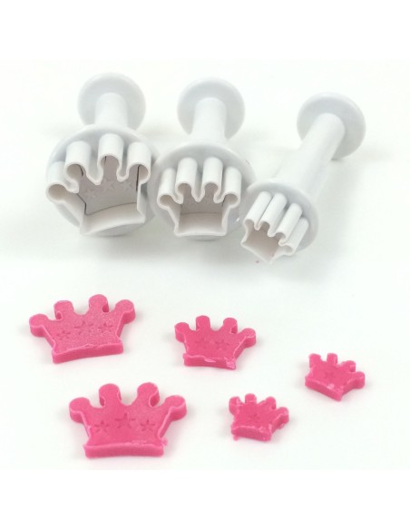 Dekofee Plunger Uitsteker Set Mini Kroon -3st-