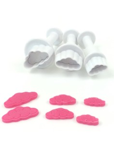 Dekofee Plunger Uitsteker Set Mini Wolken -3st-