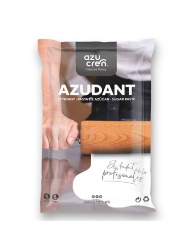 Azucren Vanille Rolfondant Wit -1kg-