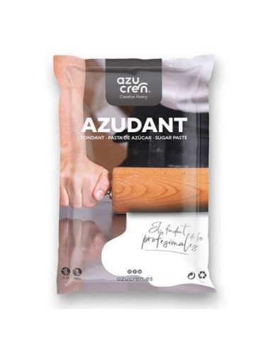 Azucren Vanille Rolfondant Wit -250gr-