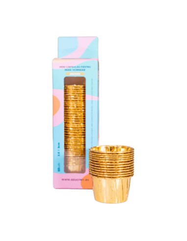 Baking Case Cup Goud MINI -50st-