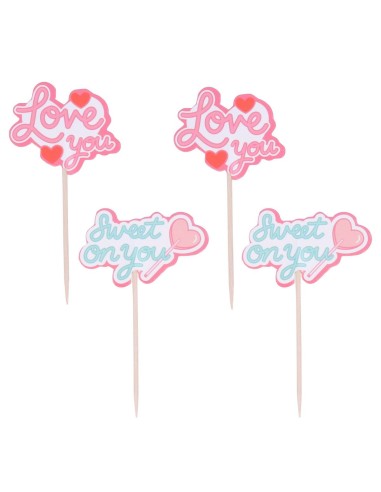 PME Cupcake Toppers Sweet on You -24st-