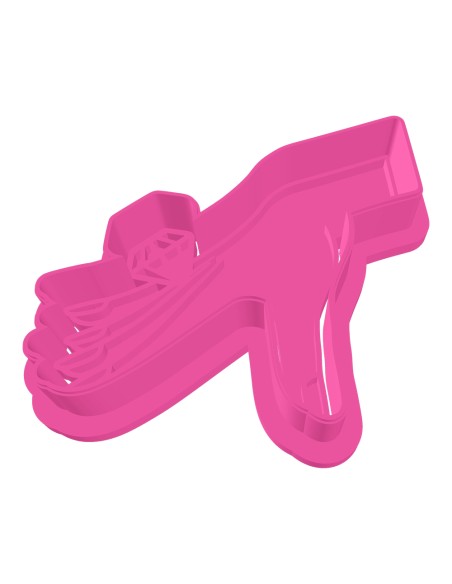 3D Uitsteker op Maat: Hand met Ring met Stempel