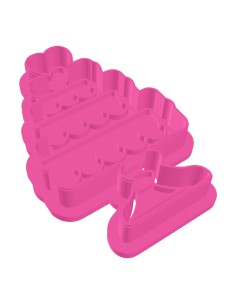 3D Uitsteker op Maat: Bruidstaart met Stempel 2