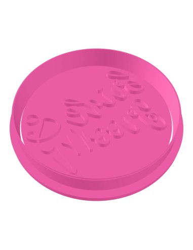 3D Uitsteker op Maat: Bride & Groom met Stempel