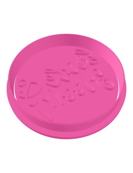 3D Uitsteker op Maat: Bride & Groom met Stempel