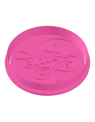 3D Uitsteker op Maat: Bride met Stempel