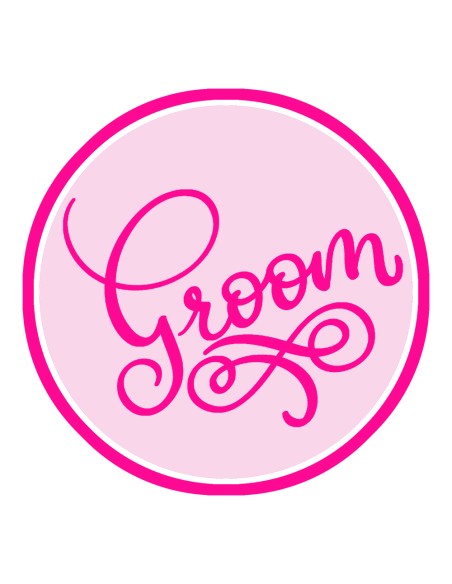 3D Uitsteker op Maat: Groom met Stempel