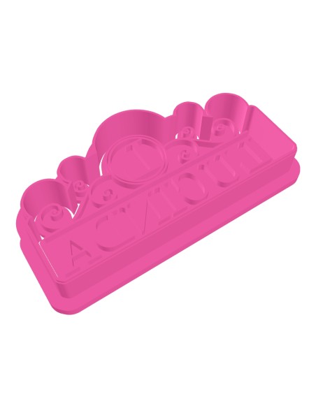 3D Uitsteker op Maat: Monogram met Stempel