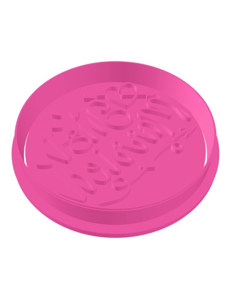 3D Uitsteker op Maat: Just Married 2 met Stempel