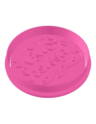 3D Uitsteker op Maat: Just Married 3 met Stempel