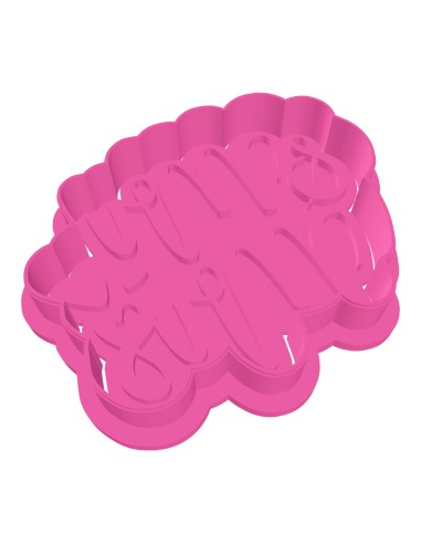 3D Uitsteker op Maat: Mr & Mrs met Stempel