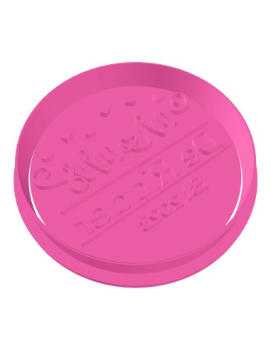 3D Uitsteker op Maat: Mr & Mrs met Naam & Jaar met Stempel 