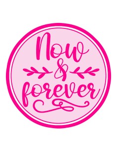 3D Uitsteker op Maat: Now & Forever met Stempel 