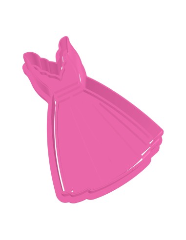 3D Uitsteker op Maat: Jurk met Stempel