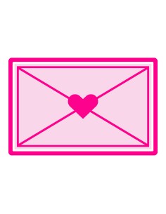 3D Uitsteker op Maat: Envelop met Stempel