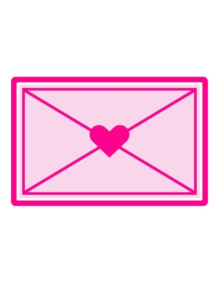 3D Uitsteker op Maat: Envelop met Stempel