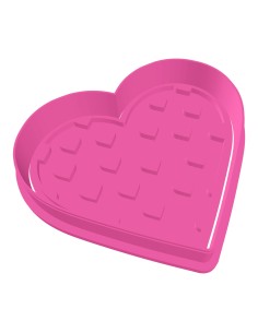 3D Uitsteker op Maat: Hart met Hartjes met Stempel 2